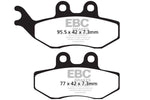 EBC SFAC Carbon Series Scooter Brake Pads For Piaggio Beverly 125 2002-2006 Front