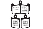 EBC FA-HH Series Sintered Brake Pads For Honda VFR 1200 F 2010-2016 Front