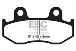 EBC SFAC Carbon Series Scooter Brake Pads For Honda NES 125 2000-2005 Front