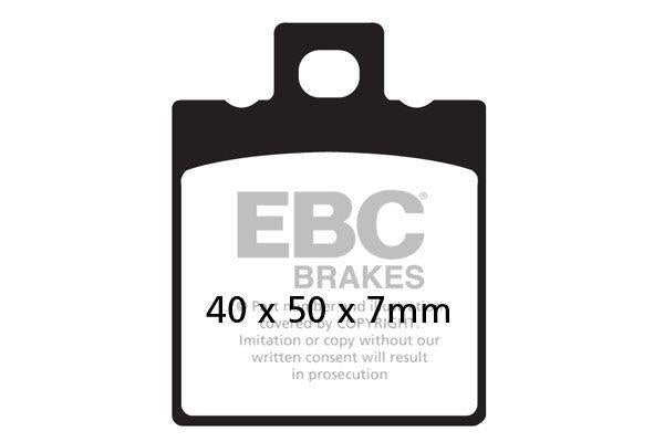 EBC Vee Semi-Sintered Brake Pads For Ducati 748 1995-2003 Rear