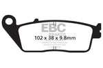 EBC SFAC Carbon Series Scooter Brake Pads For Honda ADV 350 ABS 2022-2025 Front