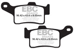EBC FA Series Organic Brake Pads For Harley Davidson FLHTCUTG 1868 ABS Tri Glide Ultra 114 2020-2024 Rear