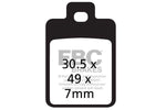 EBC SFA Series Organic Scooter Brake Pads For Piaggio SFERA 125 RST 1995-1997 Front