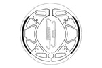 SBS Rear Brake Shoes For Yamaha HW 125 2012-2017
