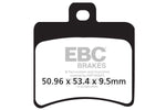 EBC SFA-HH Series Sintered Scooter Brake Pads For Aprilia Atlantic 125 2003-2008 Rear