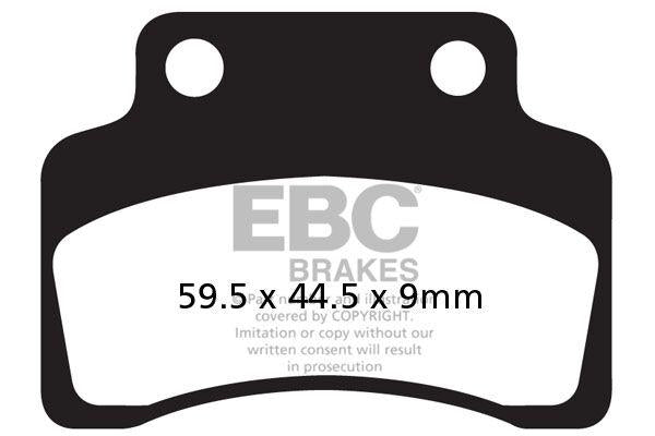 EBC SFAC Carbon Series Scooter Brake Pads For Benelli 49X 50 2008-2015 Front