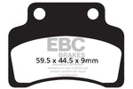 EBC SFAC Carbon Series Scooter Brake Pads For Benelli 49X 50 2008-2015 Front