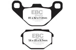 EBC SFA Series Organic Scooter Brake Pads For Malaguti F10 50 1991-1993 Front