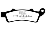 EBC SFAC Carbon Series Scooter Brake Pads For Kymco Agility 300 ABS 2020 Front
