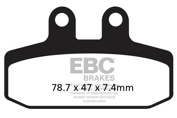 EBC SFA-HH Series Sintered Scooter Brake Pads For Aprilia Atlantic 500 2002-2004 Front