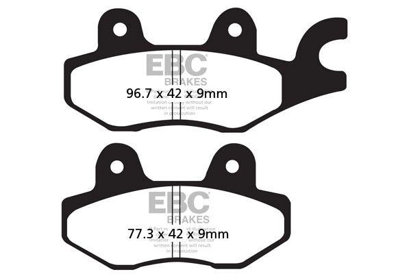 EBC GPFAX Series Race Sintered Brake Pads For Kawasaki EX300 Ninja 2013-2016 Fit Front Or Rear