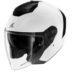 Shark RS Jet Open Face Motorcycle Helmet -  Blank WHU