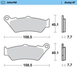 Moto Master Racing GP SinterPRO Brake Pads For Husqvarna 701 Enduro 2016-2024 Front