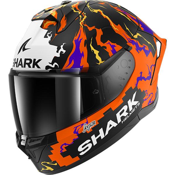 Shark Skwal Cup Full Face Motorcycle Helmet - Bertelle Mat Kry