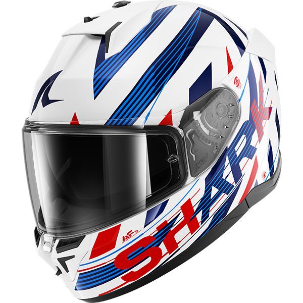Shark D-Skwal 3 Full Face Motorcycle Helmet - DAShed WBR