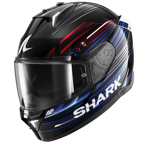 Shark Skwal i3 Full Face Motorcycle Helmet - Light Blur Krb