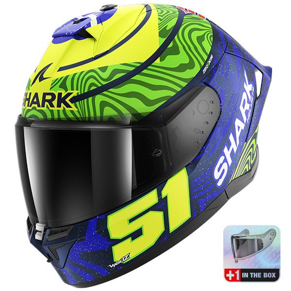 Shark Skwal Cup Full Face Motorcycle Helmet - Replica Granado BGY