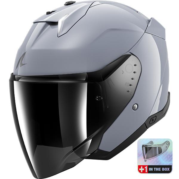 Shark Skwal i3 Full Face Motorcycle Helmet - Jet Dark Shadow S05