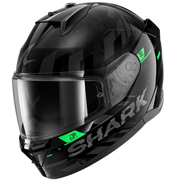 Shark D-Skwal 3 Full Face Motorcycle Helmet - Skilful KAG