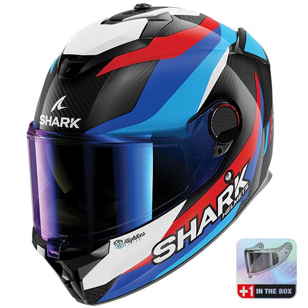 Shark Spartan GT Pro C Full Face Motorcycle Helmet - Guintoli DBR