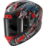 Shark Aeron Full Face Motorcycle Helmet - Shaytan 2 Mat DRA