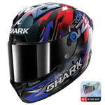 Shark Aeron Full Face Motorcycle Helmet - Zarco GP De France DBU