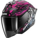 Shark Jet Open Face Motorcycle Helmet - Cup Redding Mat KVB
