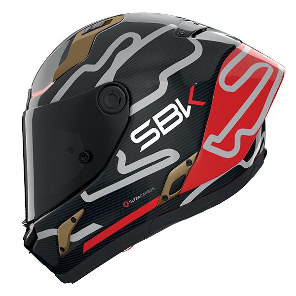 Nolan X-804 RS Full Face Motorcycle Helmet - SBK 360