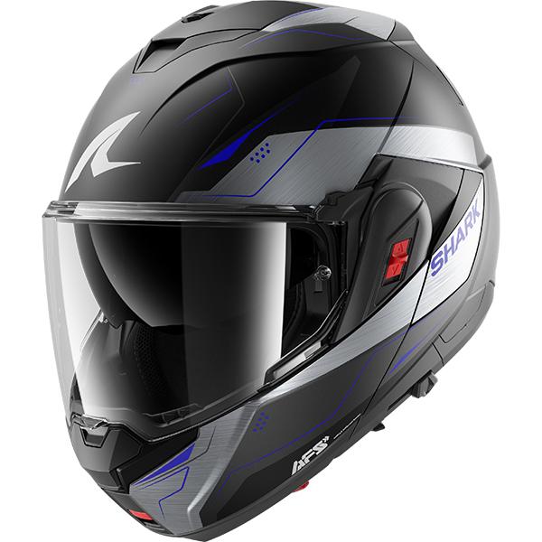 Shark Oxo Flip Up Motorcycle Helmet - Mekarium Mat KUB