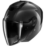 Shark RS Jet Open Face Motorcycle Helmet - Carbon Blank DKD