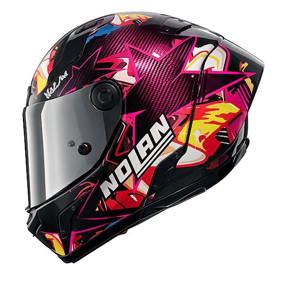 Nolan X-804 RS Full Face Motorcycle Helmet - Chicane 380