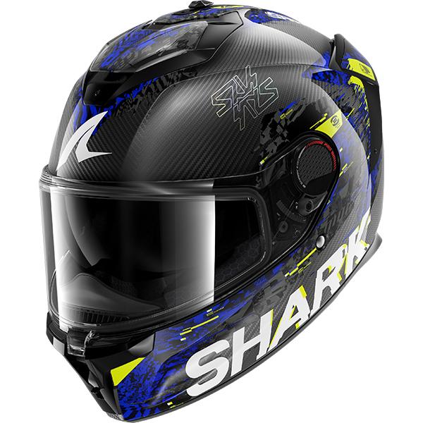 Shark Spartan GT Pro C Full Face Motorcycle Helmet - Speed VIB Dab