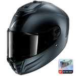 Shark Spartan RS Full Face Motorcycle Helmet - Dark Shadow Mat B16