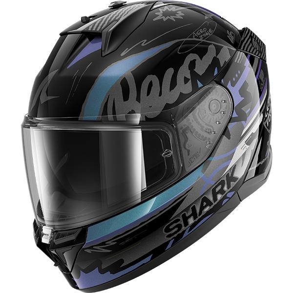 Shark D-Skwal 3 Full Face Motorcycle Helmet - Streetrush KGU