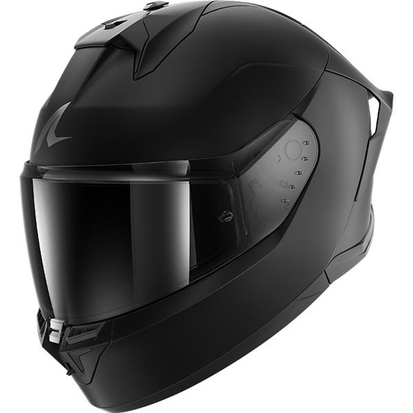 Shark Skwal Cup Full Face Motorcycle Helmet - Dark Shadow Mat  KMA