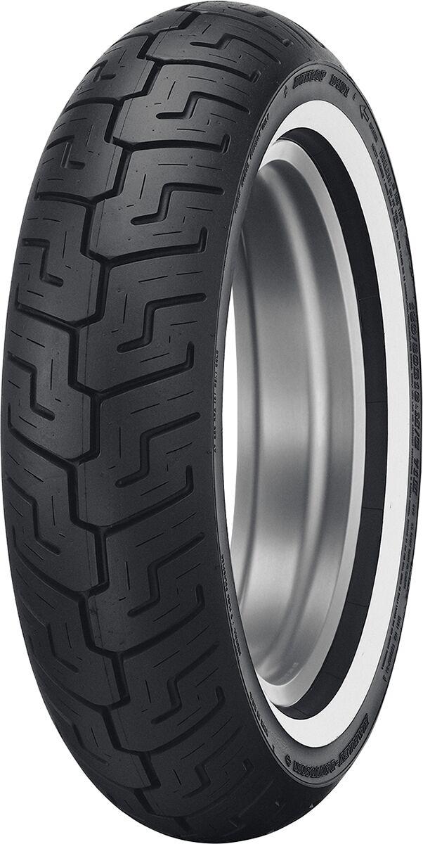 Dunlop 401 White Wall Rear Tyre Narrow Whitewall TL 71H 150 80B16"