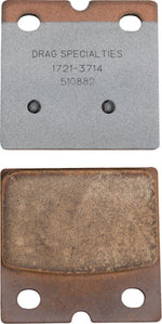 Drag Specialties Premium Sintered Metal Brake Pads For Indian Chief 105 2009-2013 Rear