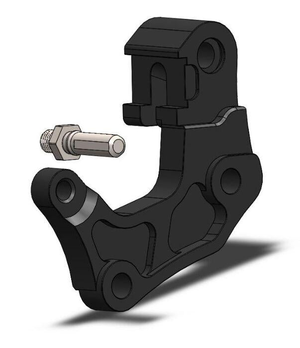 Moto Master Brake Caliper Adapter Bracket For Yamaha XTZ 700 Tenere 2023-2025 Front Right