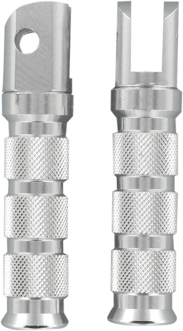 Emgo Aluminium Footpegs For Yamaha FZR 1000 1991-1995 - Silver
