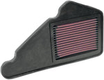 K&N High Flow Air Filter For Honda FMX 650 2005-2007 - Black