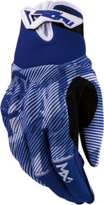 Moose Racing MX-1 Gloves - Black Blue White