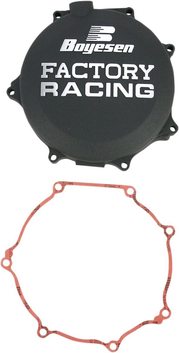 Boyesen Factory Clutch Cover For Kawasaki KFX450R 2x4 - Black