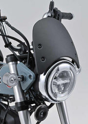 Daytona Aluminium Meter Visor With Bracket Set For Honda ST 125 ABS 2023-2025 - Black