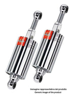 Bitubo Standard HMG Shocks For Harley Davidson FLS 1690 2012-2017 Rear - Chrome