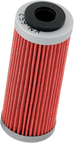 K&N Performance Oil Filter For Gas Gas EC250F 2021-2023 - Red Silver