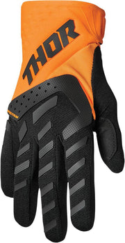 Thor Spectrum Gloves - Black Orange