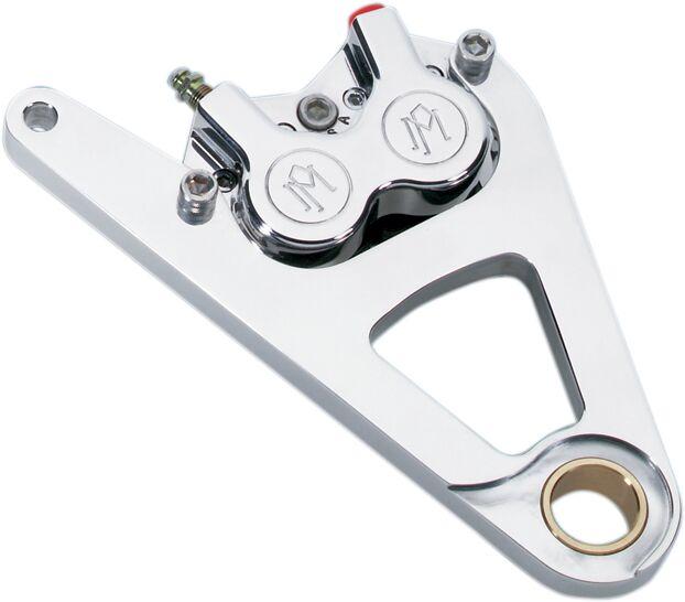 Performance Machine Caliper Kit For Harley Davidson FXSTS 1340 1988-1999 Front - Chrome