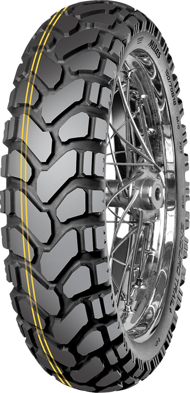 Mitas Enduro Trail+ Dakar Rear Tyre Blackwall  TL 70H 140 80B18"