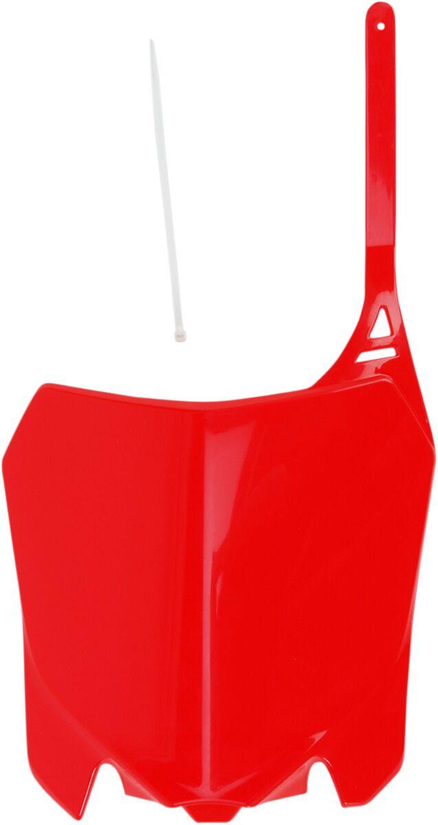 UFO Front Number Board For Honda CRF250R 2014-2017 - CR Red