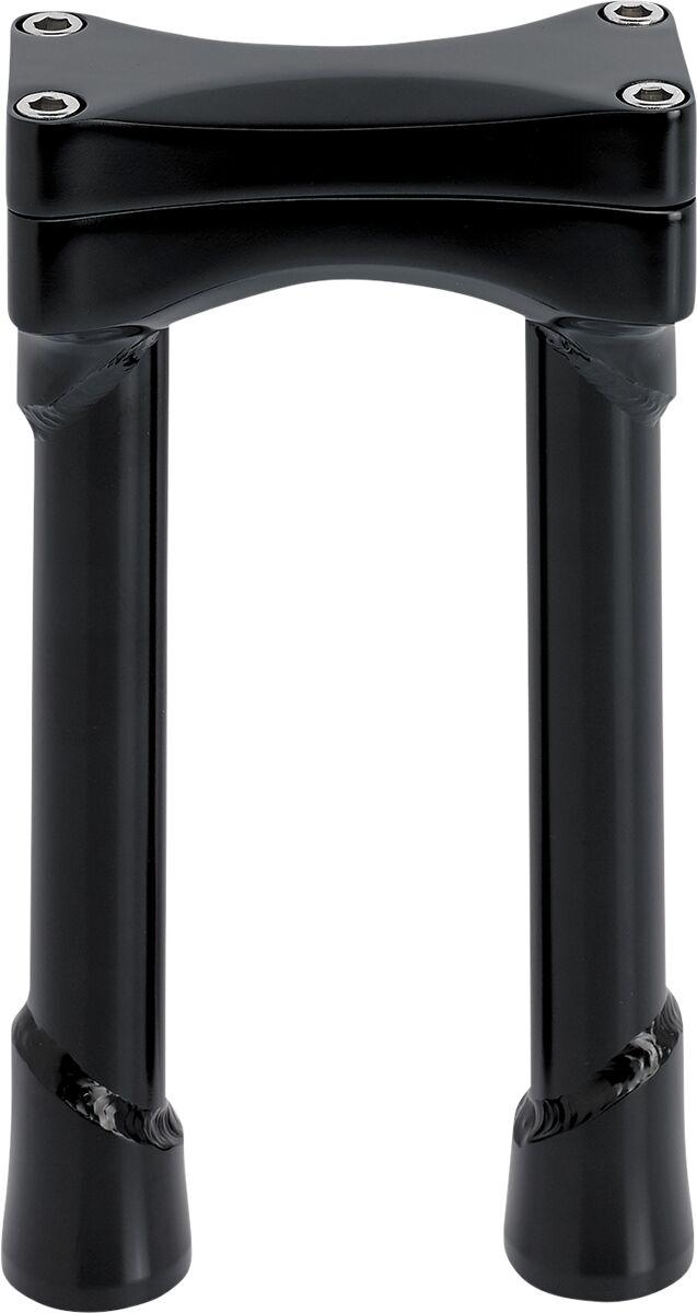 Biltwell Murdock O S Risers 20.5 cm (8") - Black Satin